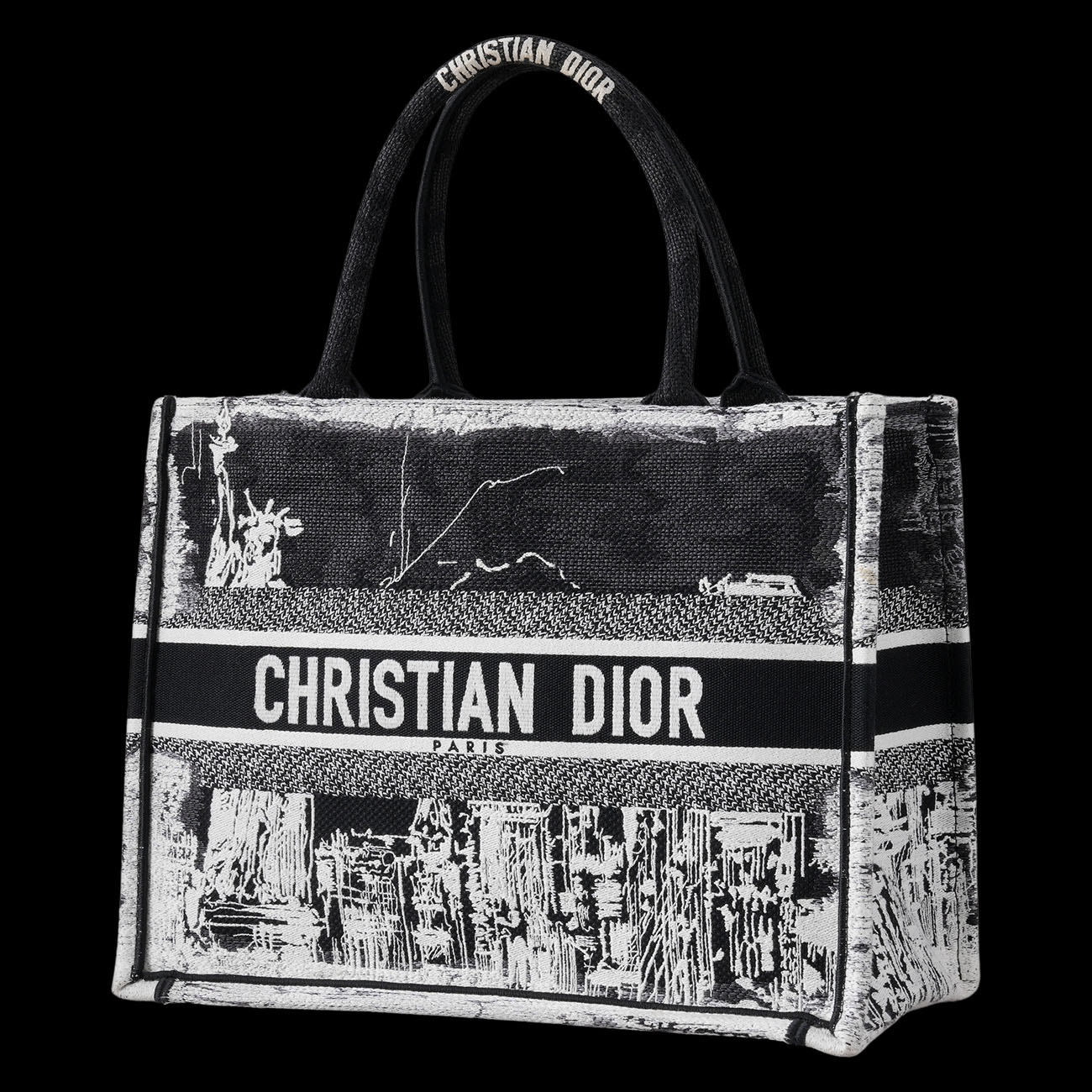 CHRISTIAN DIOR(USED)디올 시즌 북토트 미듐